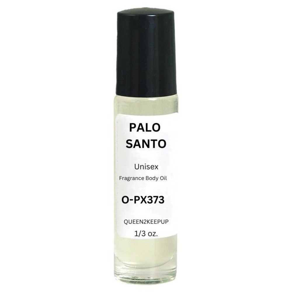 Palo Santo Unsiex Body Oil Citrus Incense and Smoky Wood Fragrance Roll-On Scent